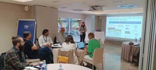 Presentation at 1st meeting of Focus Group 'Local perennial plant genetic resources in view of climate change and biodiversity loss'