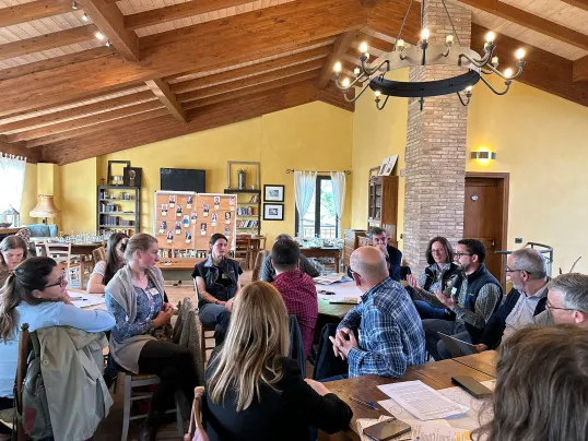 Brainstorming at Cross-visit ‘Monitoring animal welfare’
