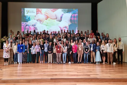 Group photo of event participants 