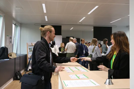 Members arriving at the 2nd meeting of TG Simplification