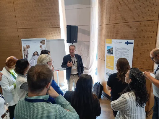 Discussion at EU CAP Network workshop ‘Innovation in logistics to improve the position of farmers in a supply chain’