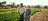 Agriculture manager and farmer meeting, talking and discussing while walking on a farm outside